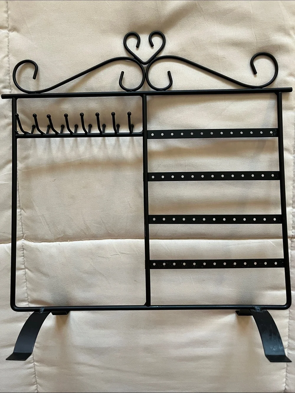 Multiple Use  12”W X 12”H Necklace, Earrings And/Or Bracelet Display Stand